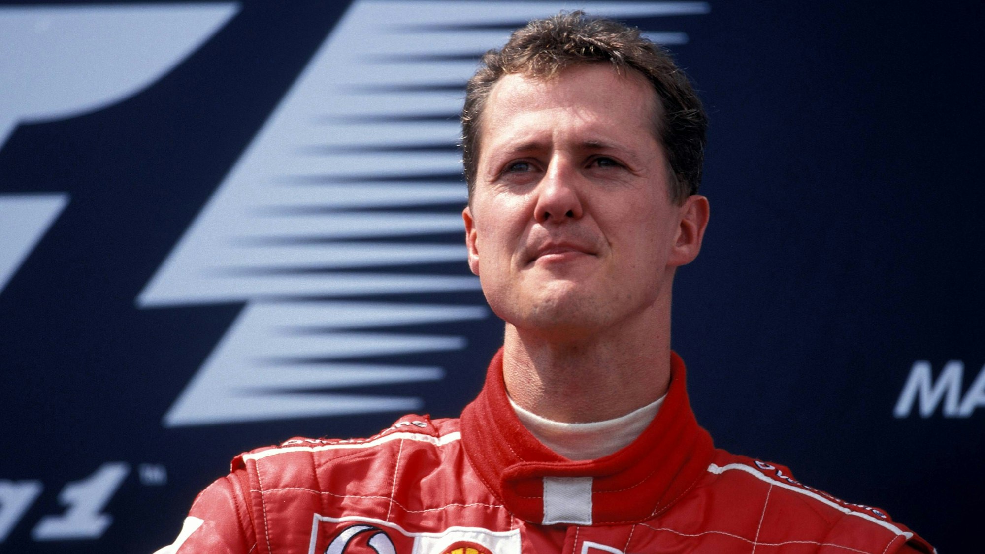 Michael Schumacher beim Großer Preis von Frankreich im Jahr 2002.