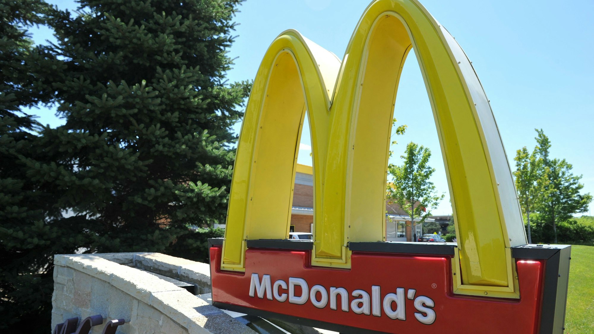 Das Logo der Fast-Food-Kette McDonald's.