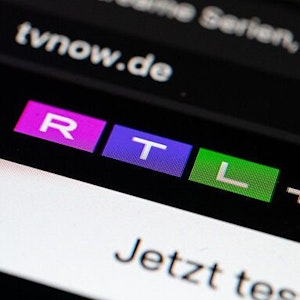 Das Logo der Streamingplattform RTL+.