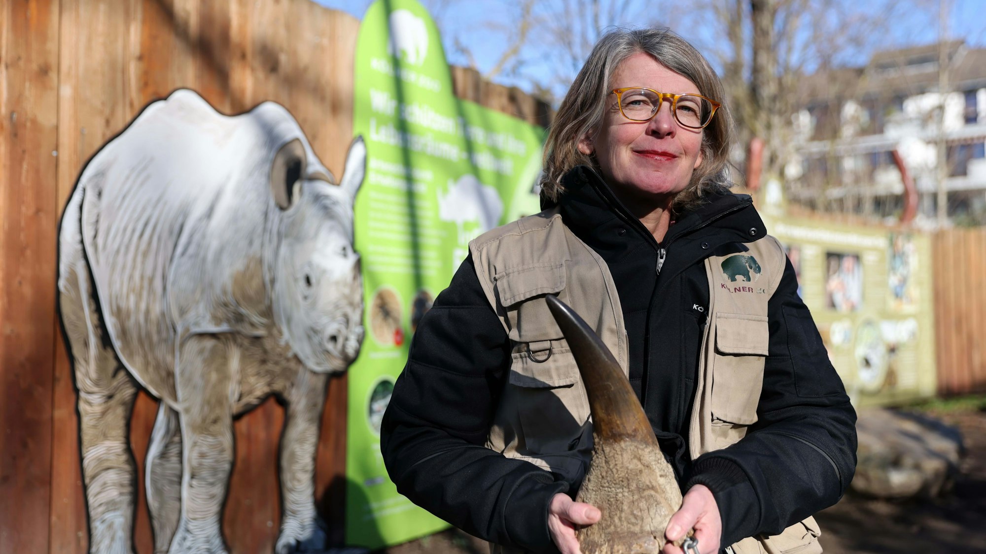 Seit 25 Jahren dabei:Zoo-Pädagogin Ruth Dieckmann