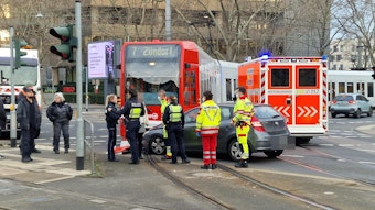 Unfall Aachener Straße/Gürtel