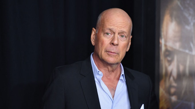 Bruce Willis bei einer Filmpremiere