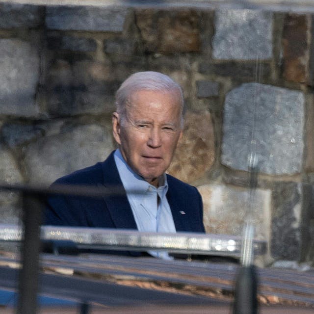 US-Präsident Joe Biden auf dem Campus der Georgetown Universiät in Washington.