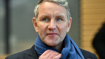 Der Thüringer AfD-Fraktionschefk Björn Höcke