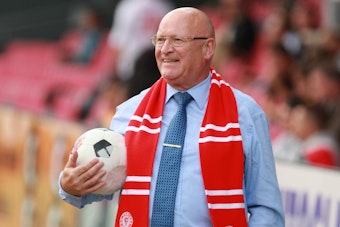 Klaus Ulonska war von 2006 bis zu seinem Tod 2015 Präsident der Fortuna. Der Spendenball war sein Markenzeichen.
