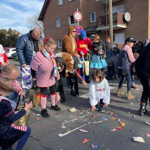 Karnevalszug in Troisdorf-Eschmar.
