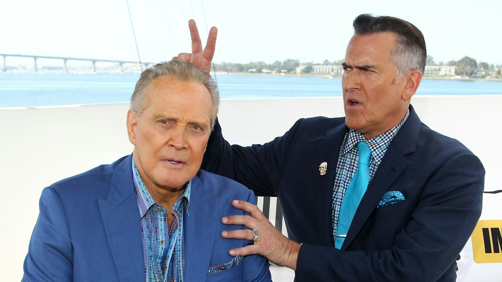 Lee Majors und Bruce Campbell