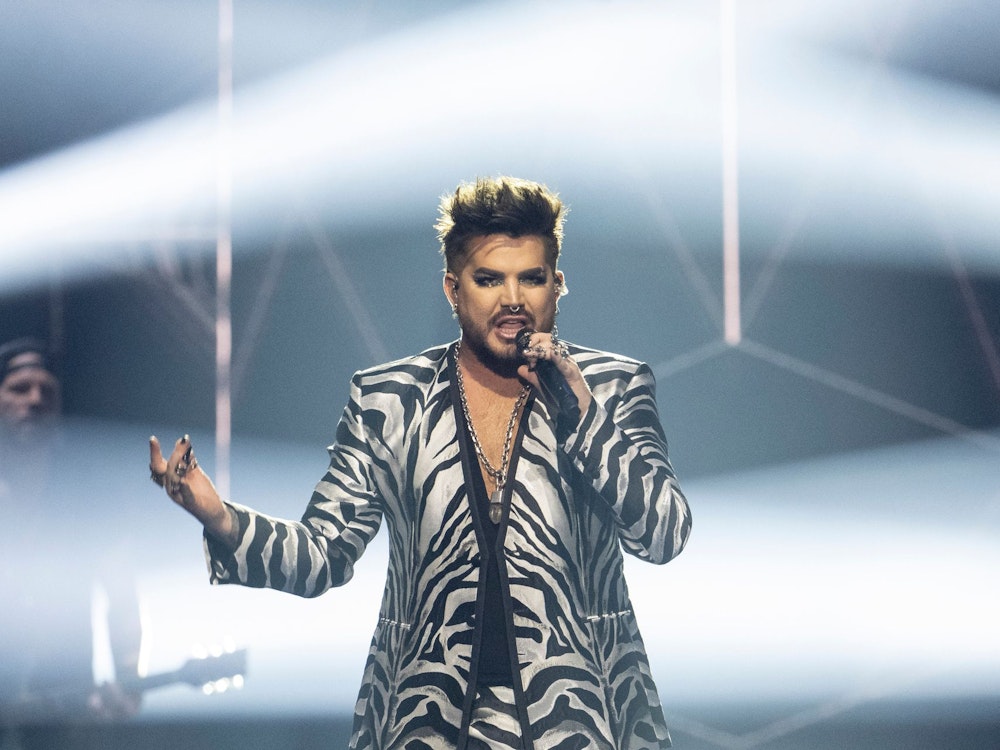 Adam Lambert in „Die Giovanni Zarrella Show“ im ZDF.