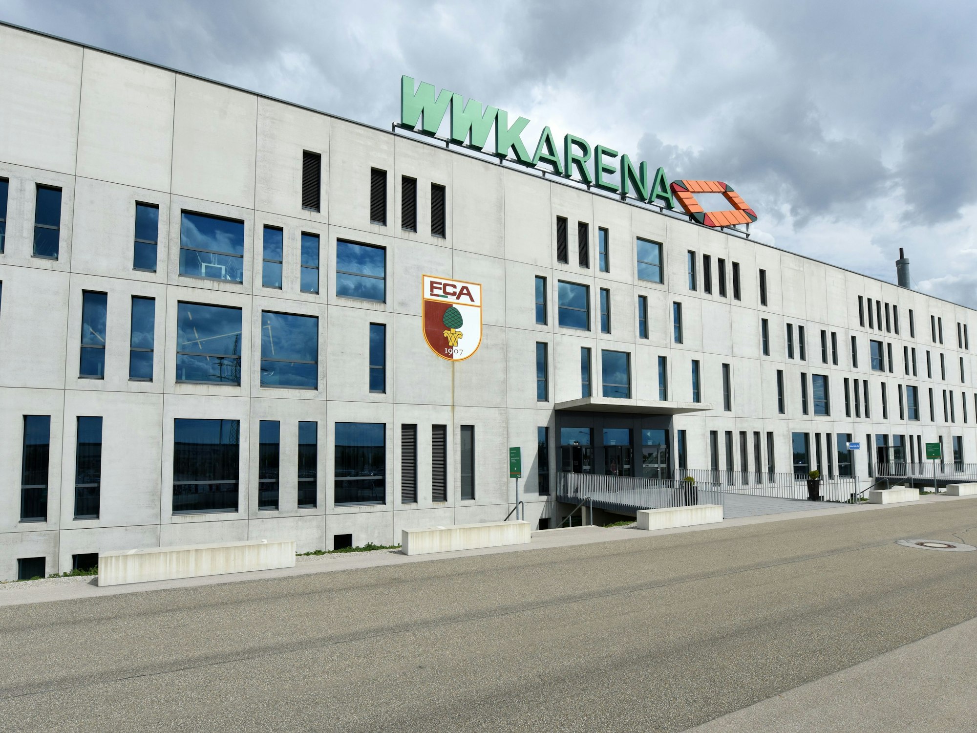 Die WWK Arena in Augsburg.