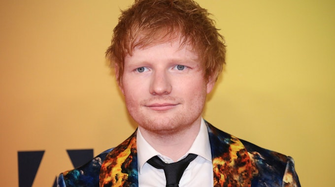 Ed Sheeran bei Verleihung der MTV Europe Music Awards (EMA) in der Papp Laszlo Budapest Sportarena. (Archivbild)