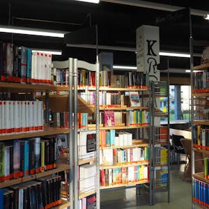 Stadtbücherei Leichlingen, Bücherregale