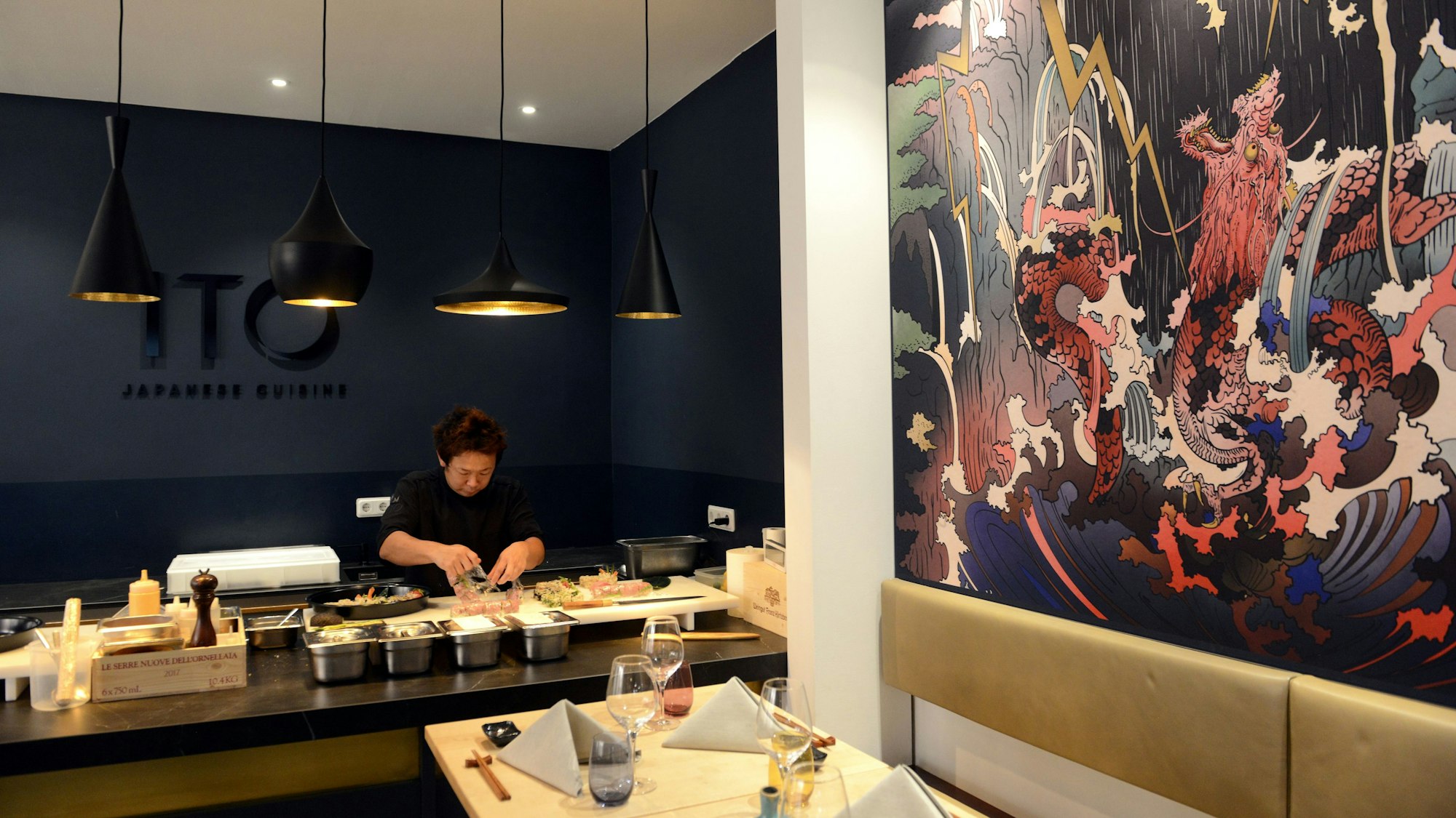 Kengo Nishimi im Restaurant Ito (Archivbild)