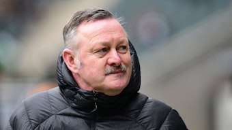 Roland Virkus, Manager von Borussia Mönchengladbach, sah am Samstag (5. März 2022) ein 0:0 zwischen dem VfL und dem SC Freiburg.