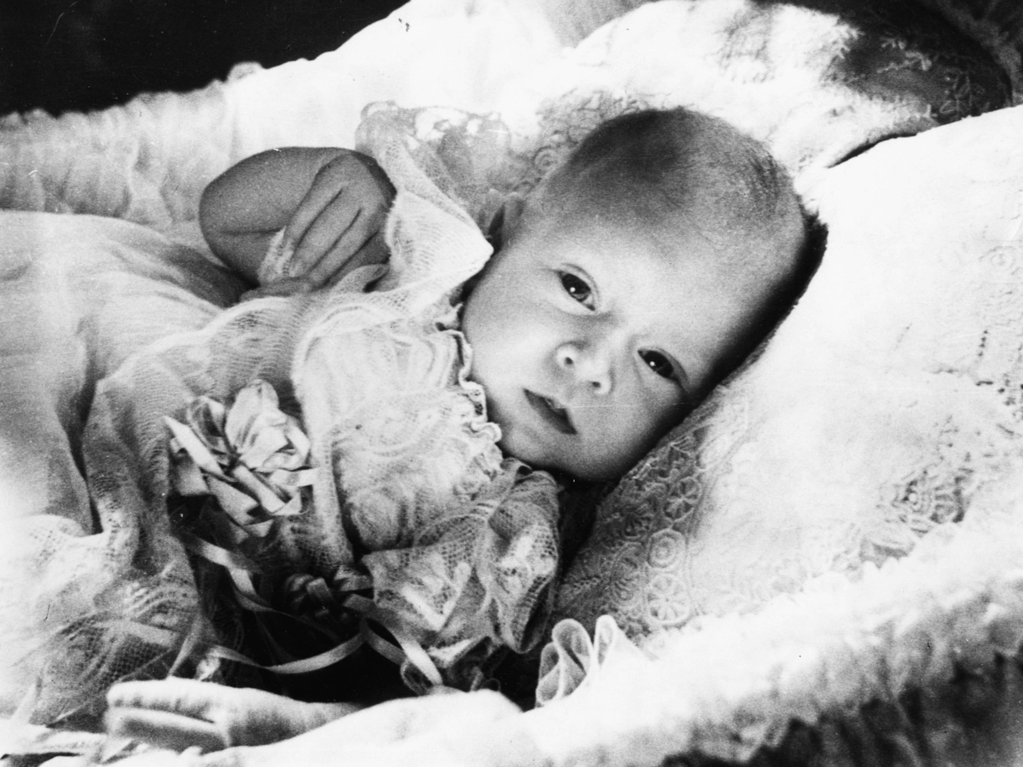 König Charles III. als Baby.