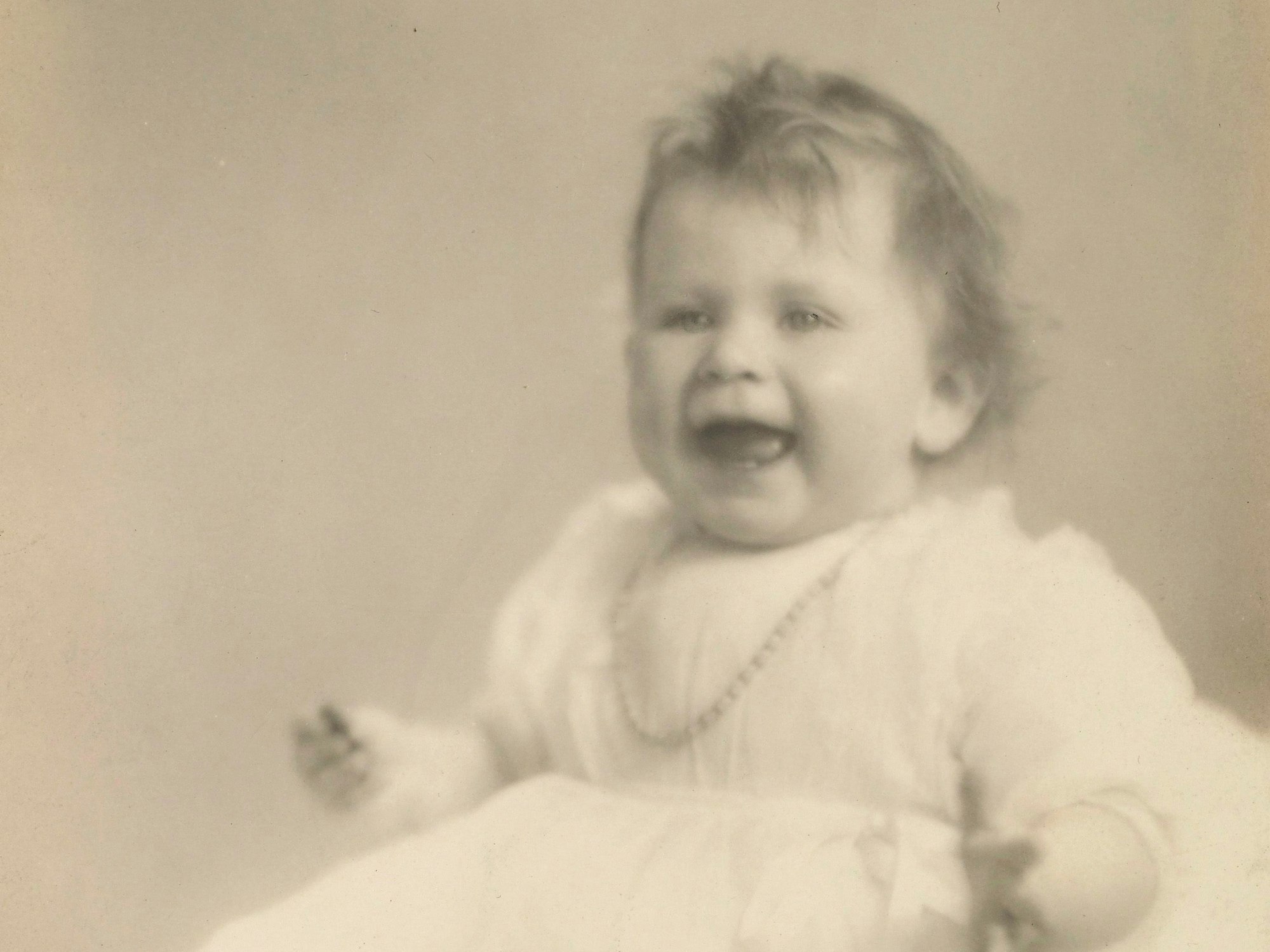 Prinzessin Elizabeth als Baby am 3. März 1927.