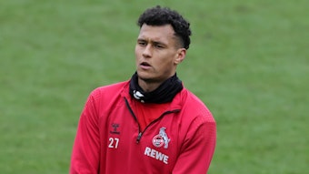 Davie Selke beim Training des 1. FC Köln.