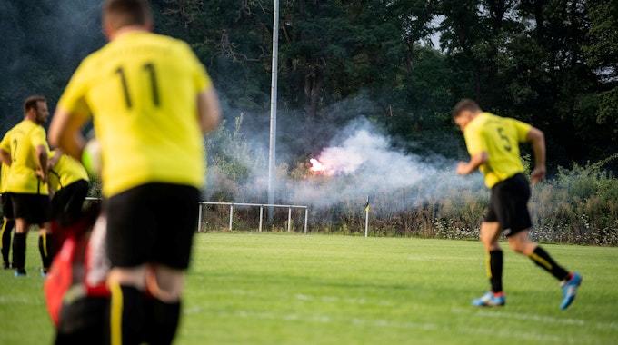Ein Feuerwerk brannten die Mannschaften der TSV Feytal und des SSC Firmenich bisher nicht ab.