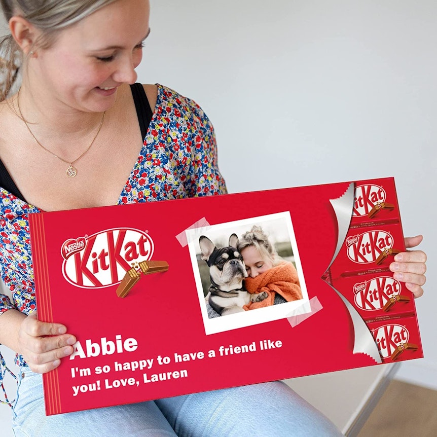 XXL KitKat Riegel personalisiert mit Namen und Botschaft