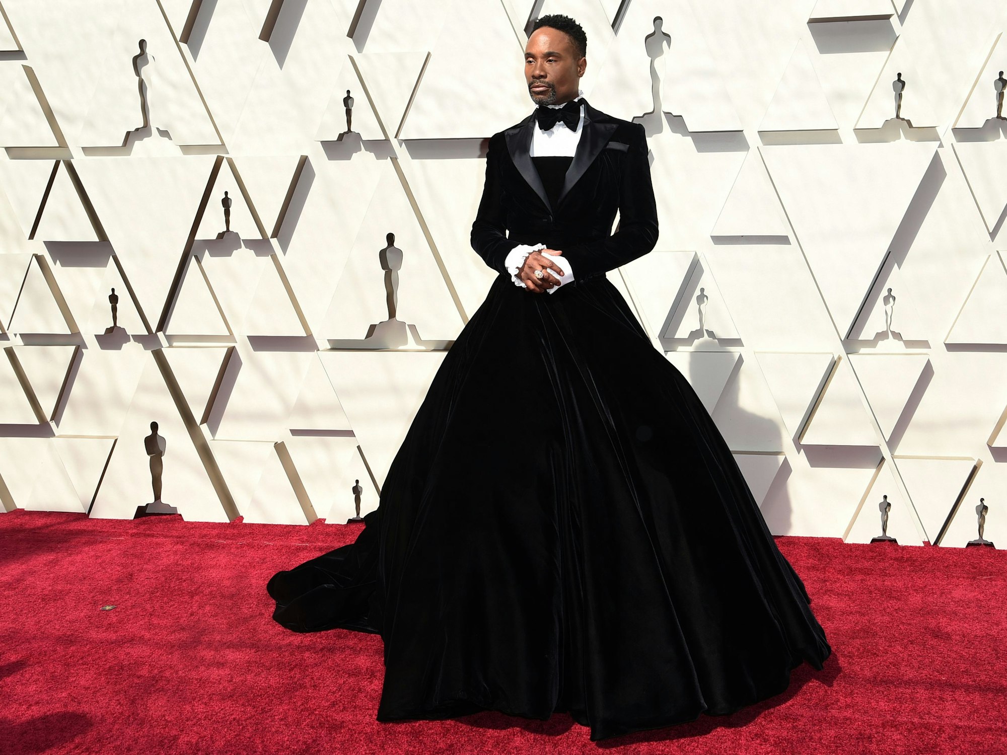 Billy Porter kommt zur Verleihung der 91. Academy Awards, den Oscars 2019, über den Roten Teppich ins Dolby Theatre.