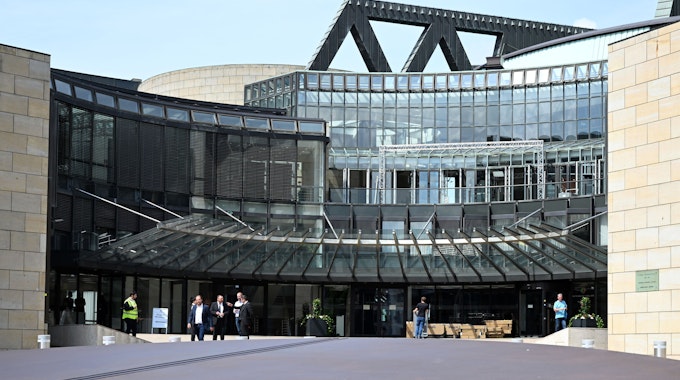 Das Landtagsgebäude in Düsseldorf.