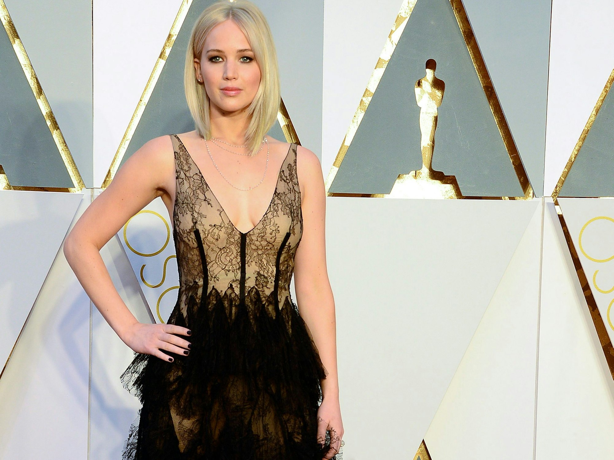Jennifer Lawrence bei den Oscars 2016.