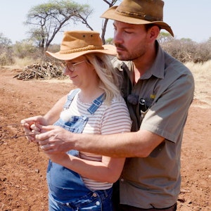Gerald und Anna Heiser in ihrer neuen Heimat Afrika.