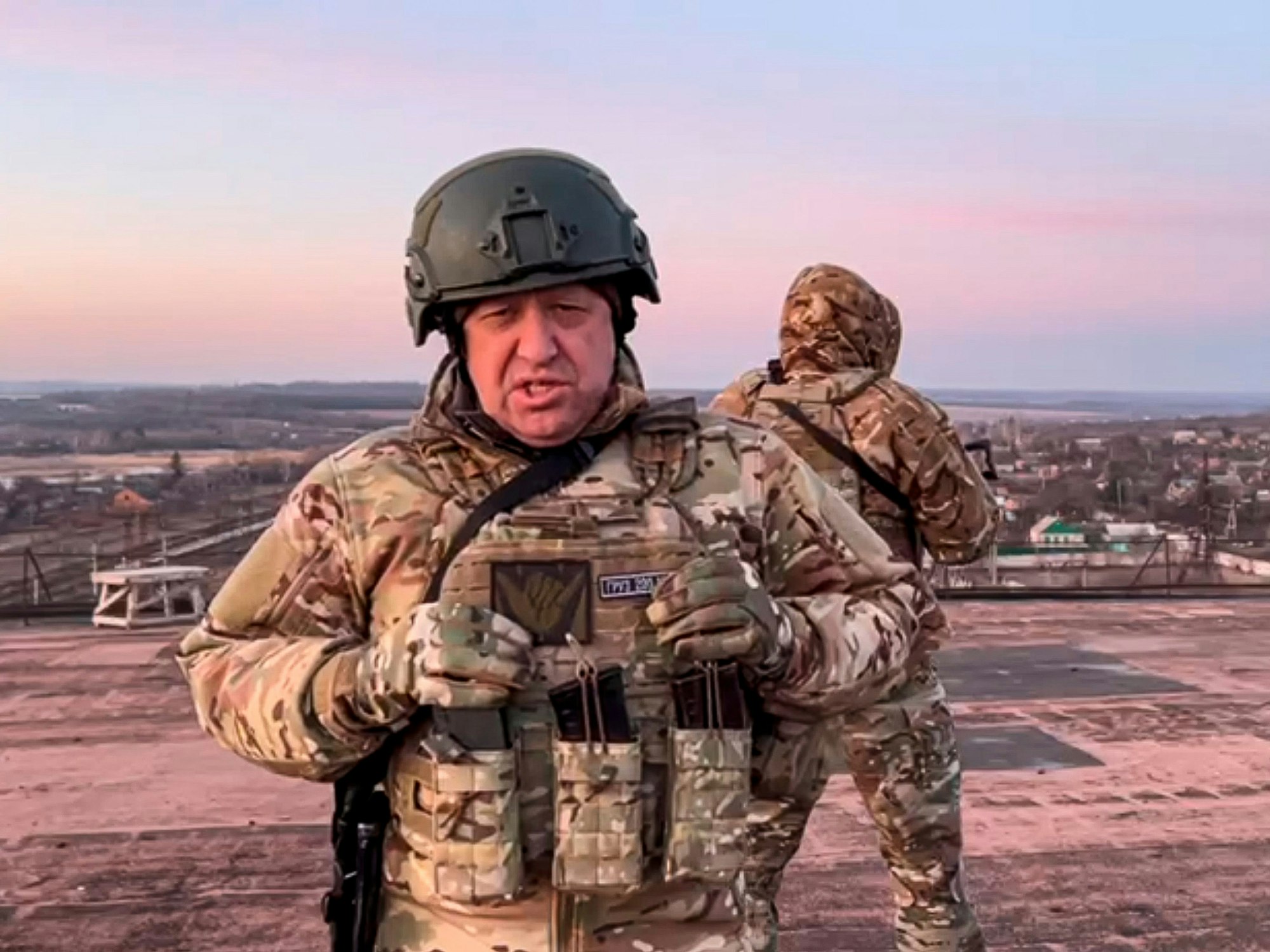 Jewgeni Prigoschin, Chef der Söldner-Truppe Wagner, auf einem am 3. März 2023 veröffentlichten Foto aus der Ukraine.