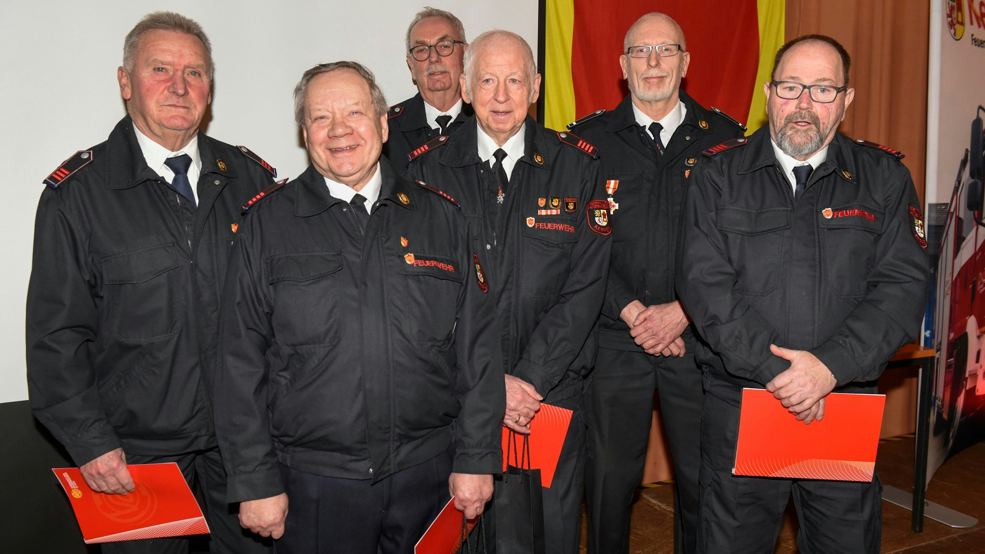 Jahreshauptversammlung der Feuerwehr in Rhein-Erft.