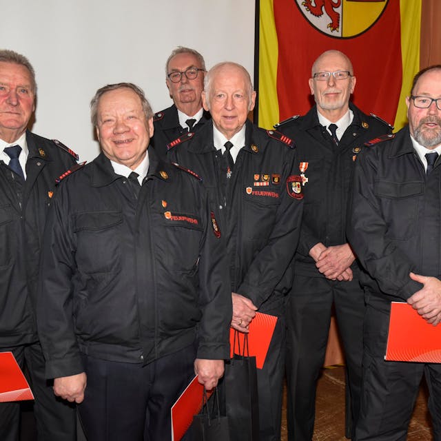 Jahreshauptversammlung der Feuerwehr in Rhein-Erft.