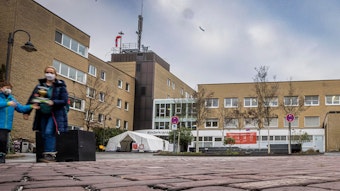 Das Kinderkrankenhaus Amsterdamer Straße.
