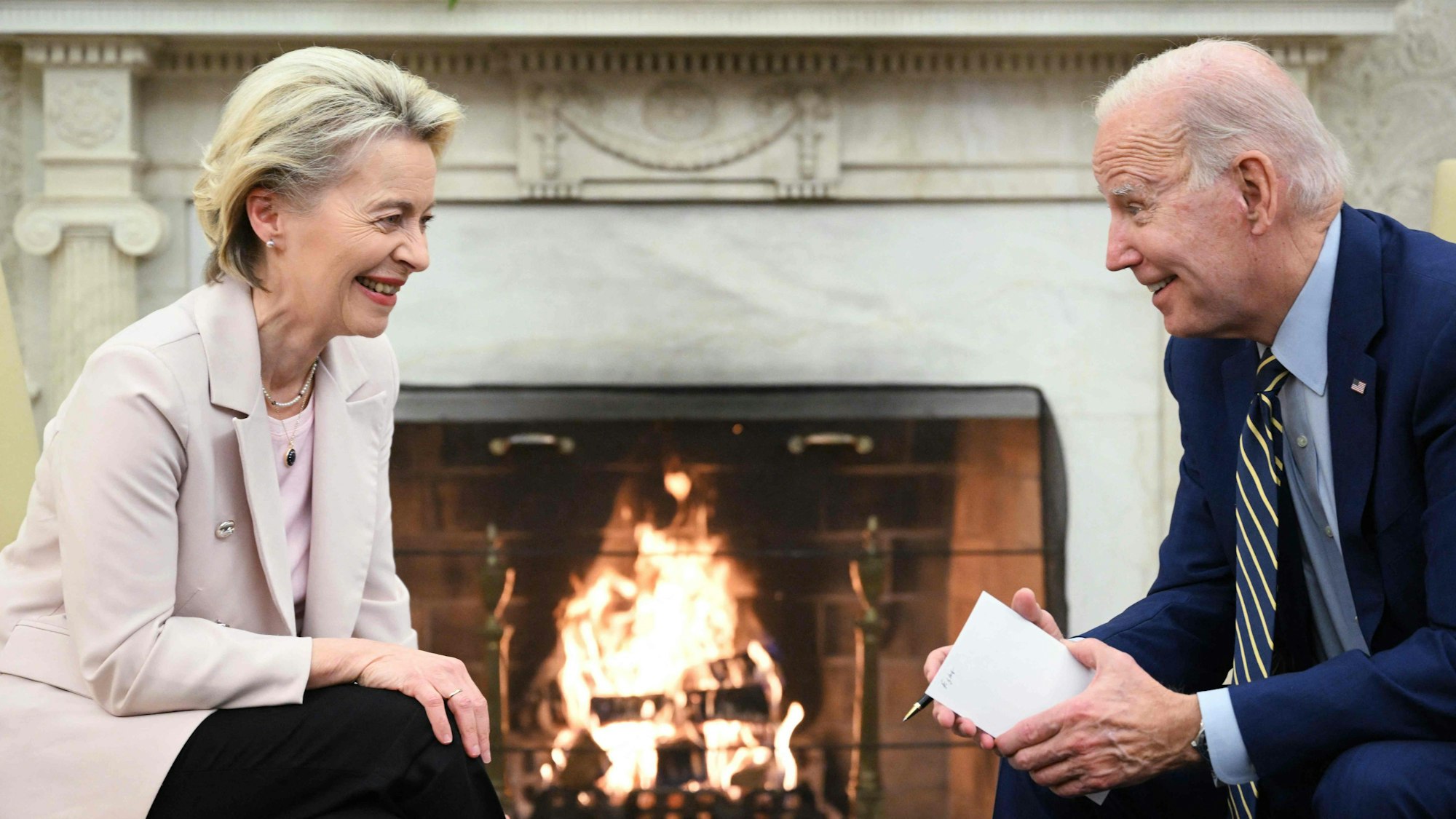 US-Präsident Joe Biden und EU-Kommissionschefin Ursula von der Leyen
