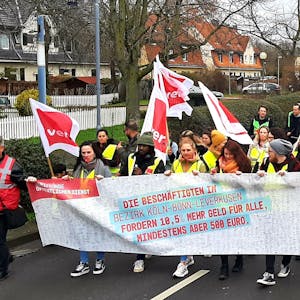 Streik öffentlicher Dienst in Leverkusen
