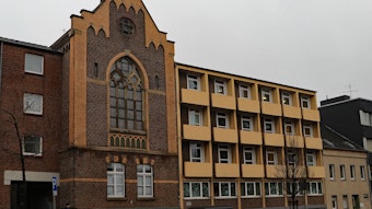 Das Gebäude des ehemaligen Krankenhauses in Frechen, in dem sich der Sitz der Musikschule befindet.