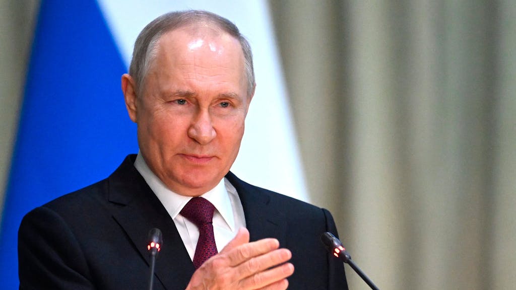 Der russische Präsident Wladimir Putin am 15. März 2023 in Moskau.