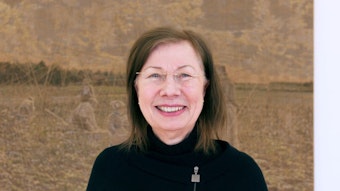 Barbara Nemitz im Museum