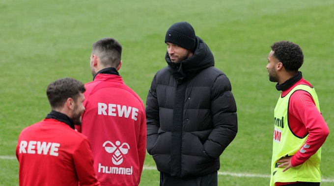 Mark Uth ist zu Gast beim Training des 1. FC Köln.