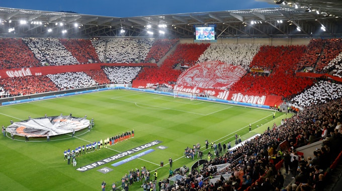 Blick in das Freiburger Europa-Park-Stadion: Die Breisgauer spielen in der Europa League gegen Juventus Turin. (Symbolbild)