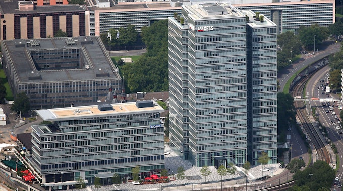 Der Sitz des Spezialchemie-Herstellers Lanxess in Köln-Deutz