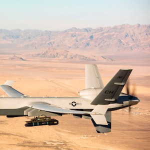 Eine US-Drohne vom Typ MQ-9 Reaper im November 2020.