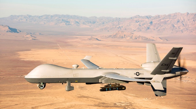 Eine US-Drohne vom Typ MQ-9 Reaper im November 2020.