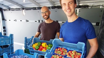 Daniel Neumann (links) und Johannes Decker haben das Start-up Feldling gegründet.