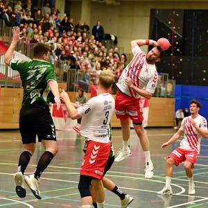 18.03.2023, Handball-Longericher SC Köln-Aldekerk

am Ball: Marian Dahlke (Longerich)

Foto: Uli Herhaus