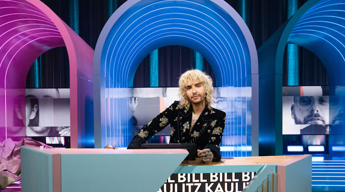 Sänger Bill Kaulitz kam in der fünften Ausgabe der aktuellen Staffel von „Wer stiehlt mir die Show?“ erneut ins Halbfinale.