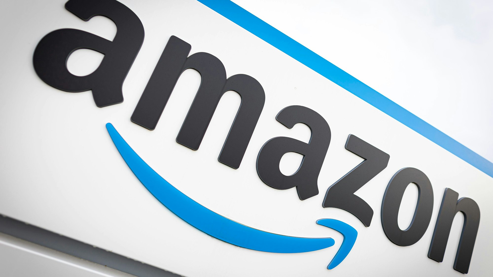 Das Logo des Onlineversandhändlers Amazon