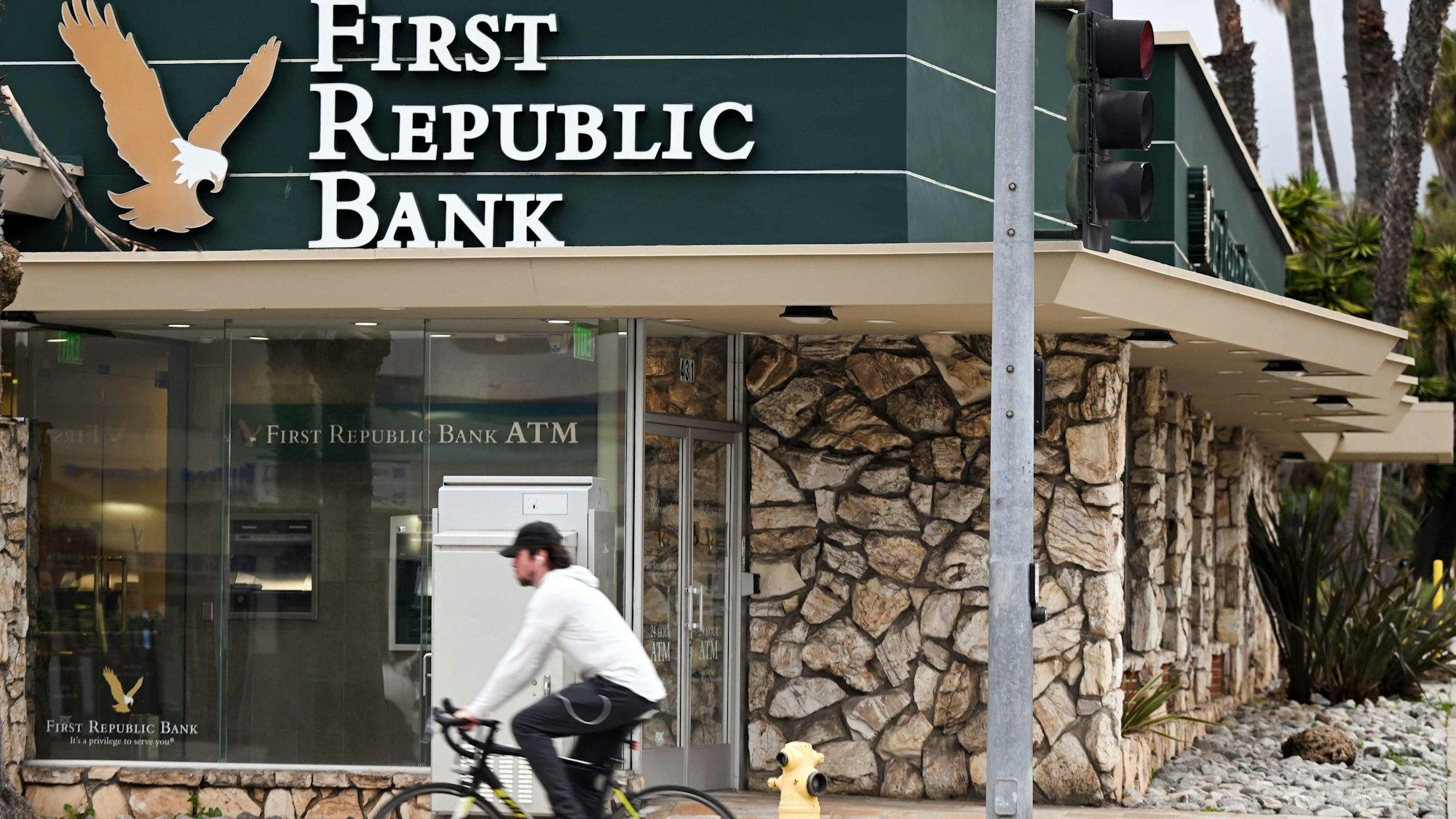 Eine First-Republic-Filiale in Santa Monica in Kalifornien.