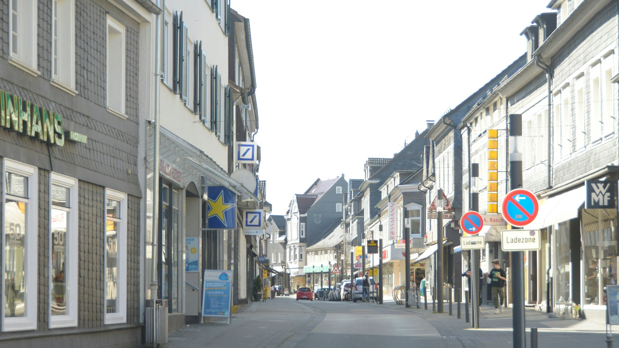 Die Untere Straße in Wipperfürth
