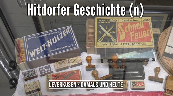 Screenshot „Hitdorfer Geschichte(n)“.