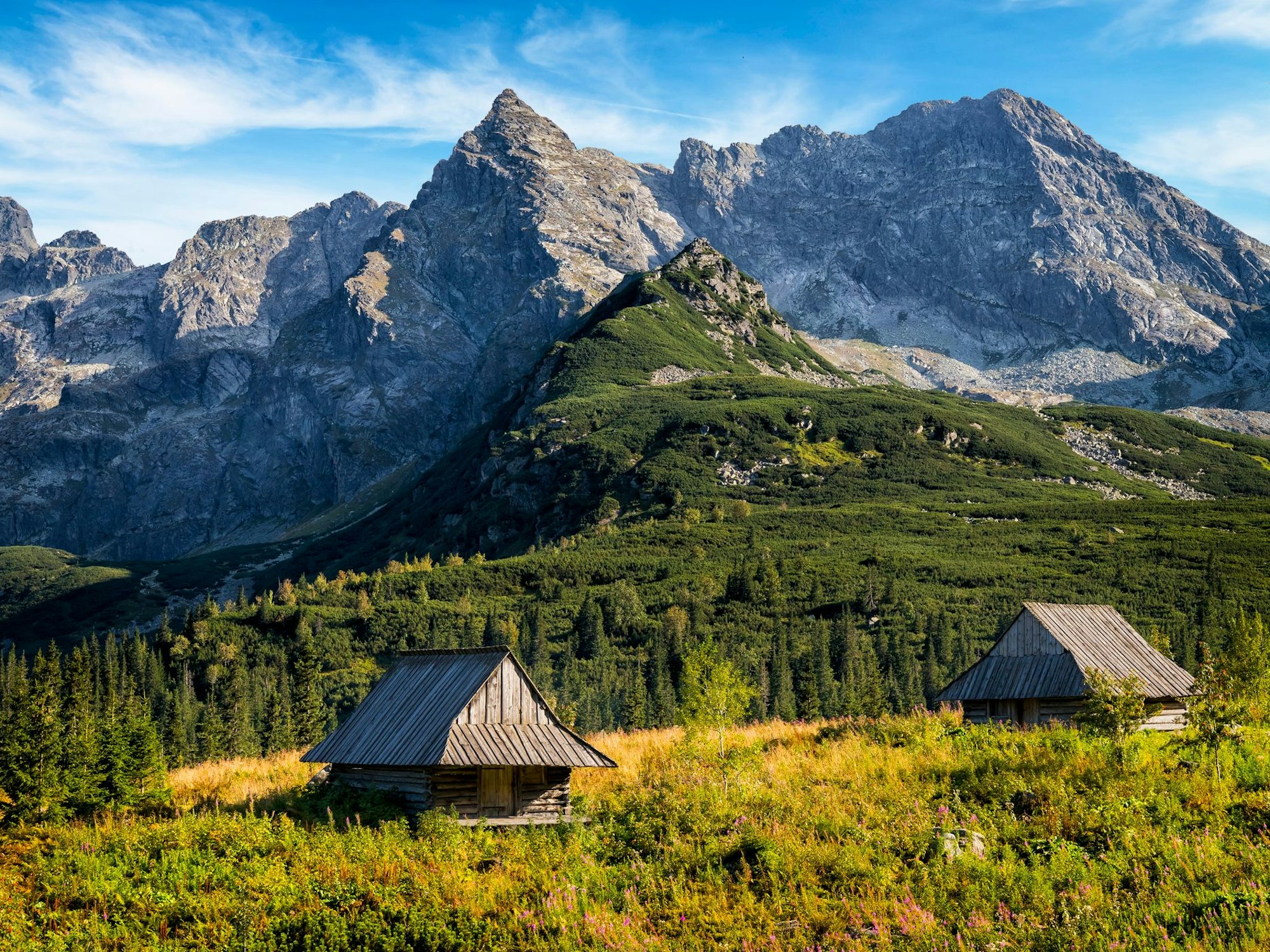 Das Gasienicowa-Tal in der Tatra, Polen.