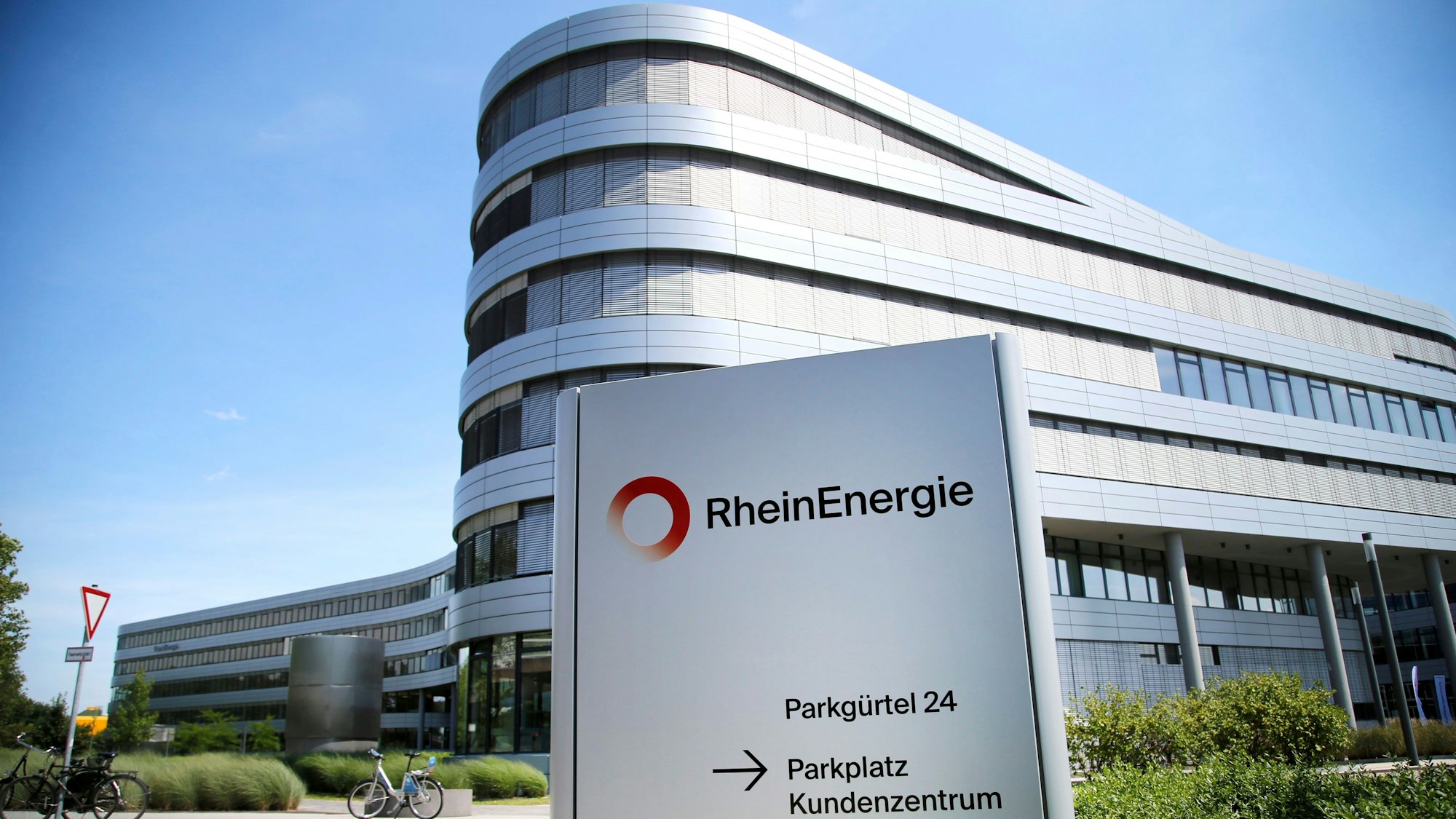 Die Zentrale der Rheinenergie am Parkgürtel.