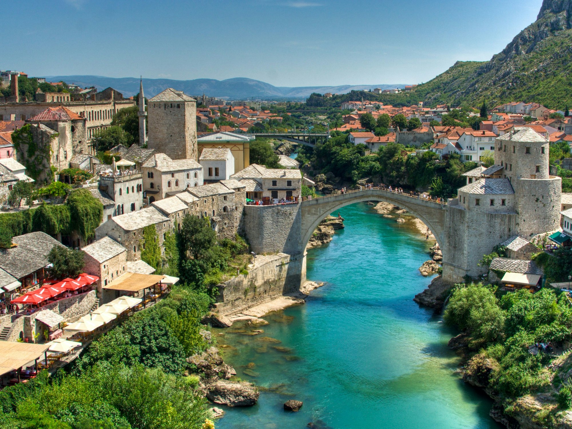Mostar in Bosnien-Herzegowina.
